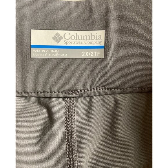 Columbia Womens Pull On Gray Skort Womens Size 2X Pockets - Picture 7 of 9